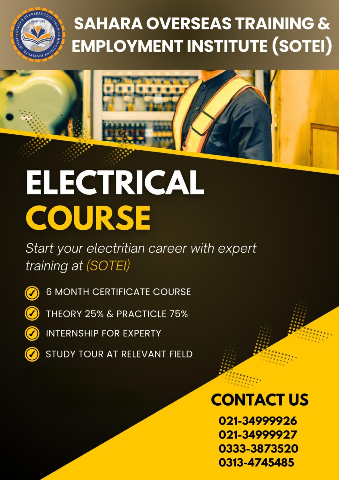 Electrician Course – Sahara Institute